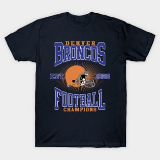 Denver Broncos Football Champions T-Shirt